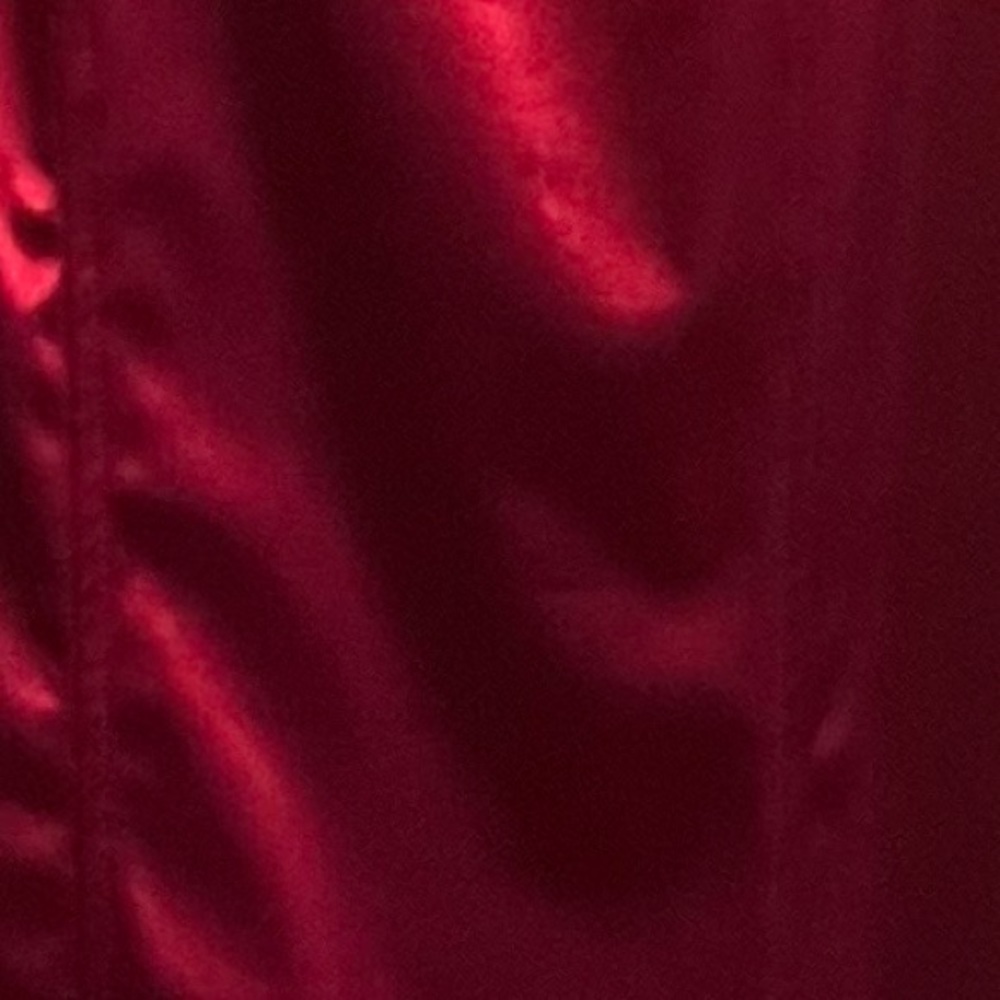 Lucy in the sky red silt prom dress